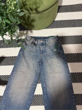 wild fable Light Wash Wide Leg Jeans